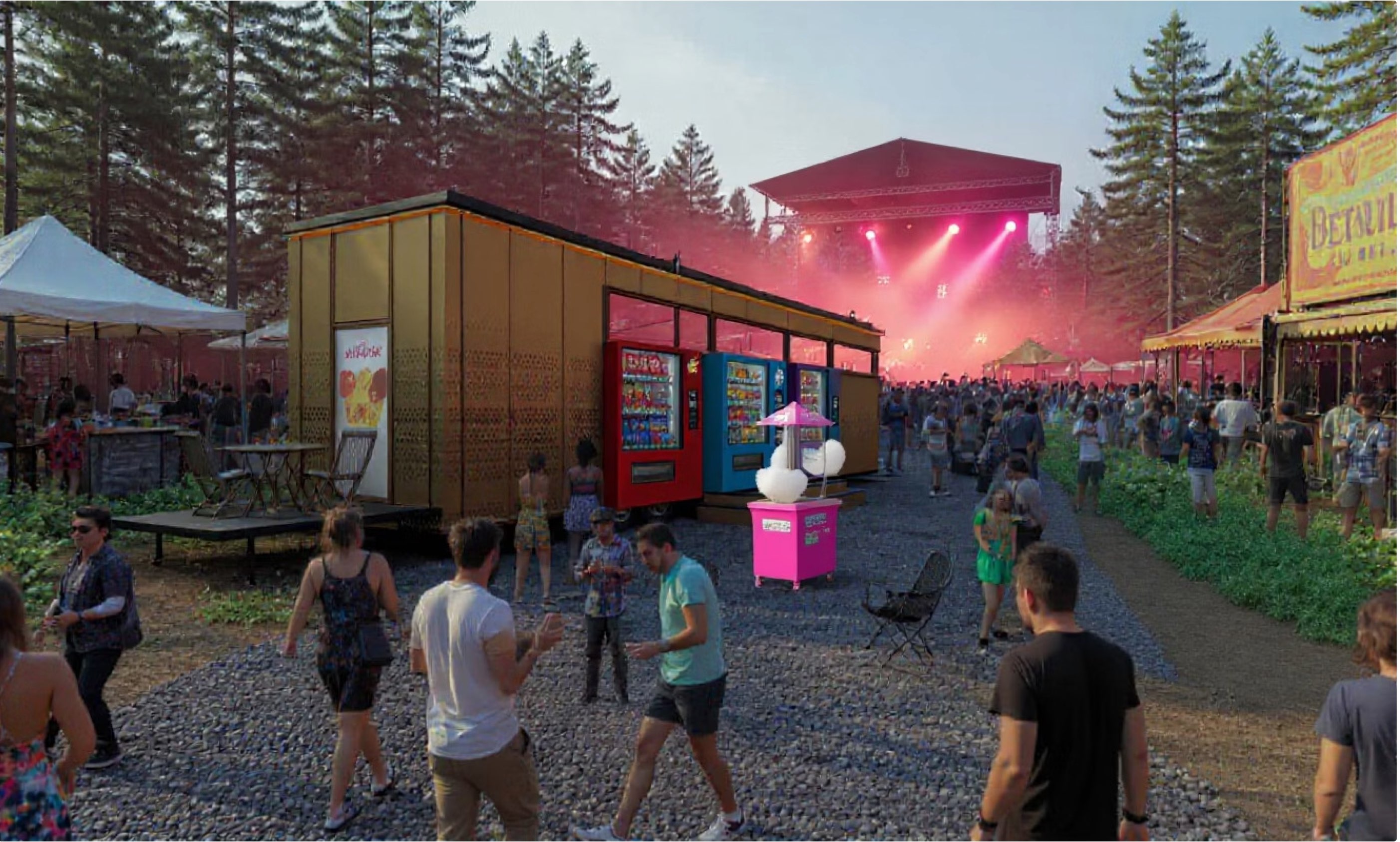 Mobile Verkaufslösung bei Festival