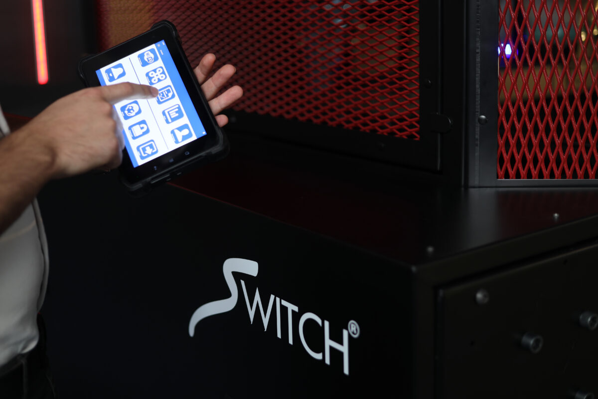 Switch Shield Tablet-Steuerung